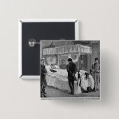 CapreraのGaribaldiの葬式 缶バッジ (正面&裏面)