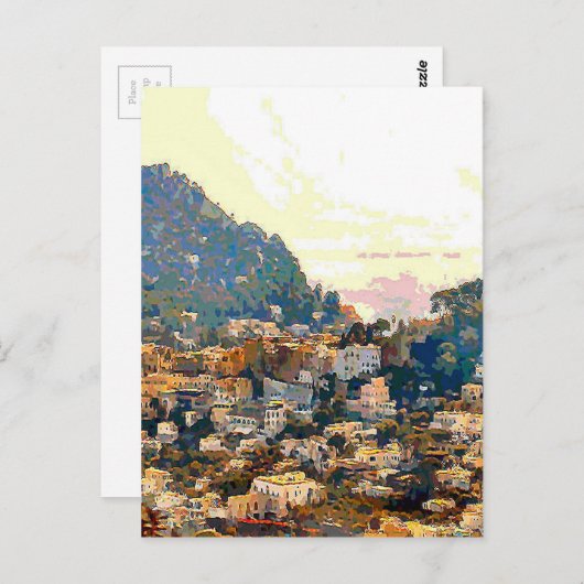 Capriの島 ポストカード (正面/裏面)