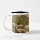 Capriの漁村 ツートーンマグカップ (左)