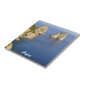 Capriの美しい島 タイル (側面)