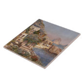 Capriイタリアの海の漁師のボートのセラミックタイル タイル (側面)