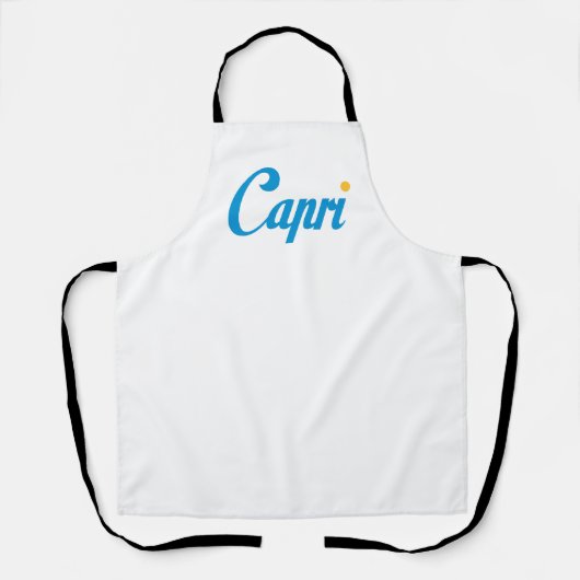 CAPRIイタリア エプロン (正面)