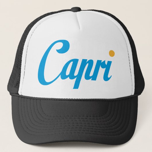 CAPRIイタリア キャップ (正面)