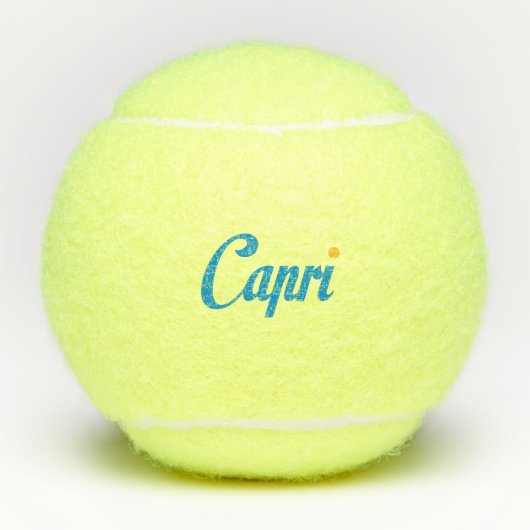 CAPRIイタリア テニスボール (正面)