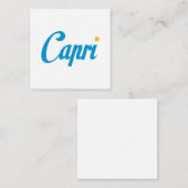 CAPRIイタリア ノートカード (正面/裏面)