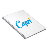 CAPRIイタリア ノートブック (右側)