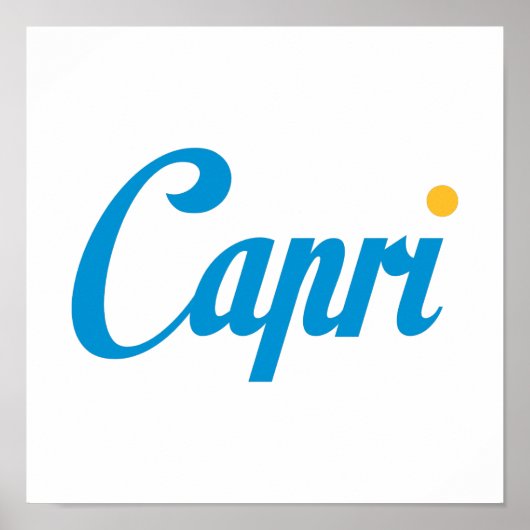 CAPRIイタリア ポスター (正面)