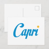 CAPRIイタリア ポストカード (正面/裏面)