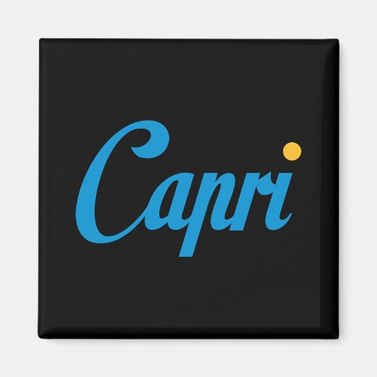 CAPRIイタリア マグネット (正面)