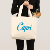 CAPRIイタリア ラージトートバッグ (正面(商品))