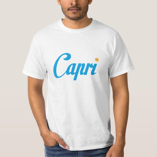 CAPRIイタリア Tシャツ (正面)