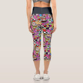 CAPRIレギンスかわいいアリスインワンダーランドドードル カプリレギンス (裏面)