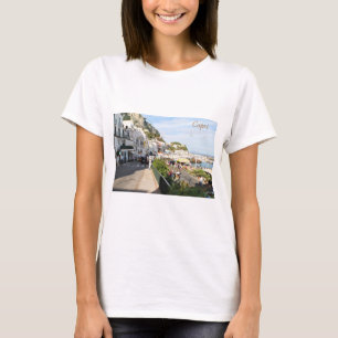 Capri、イタリアの写真撮影、Tシャツ Tシャツ