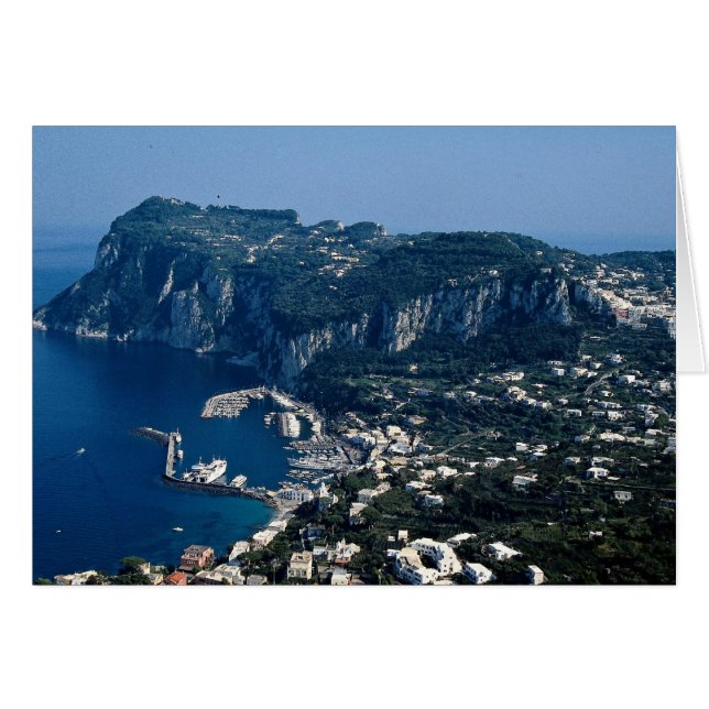 Capri、イタリアの島 (正面横)