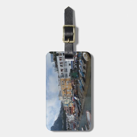 Capri、イタリア ラゲッジタグ (正面縦)