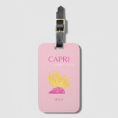 CAPRI, Capri Travel Art, 名門私立校風の名門私立校風の, Room, Pin ラゲッジタグ (正面縦)