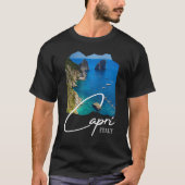 Capri Island  Capri Italy  Capri Souvenir Tシャツ (正面)