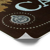 CAPRI ITALIA旅行広告ヴィンテージ ポスター (角)