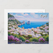Capri Italy Travel ポストカード (正面/裏面)
