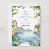 Capri Italy Wedding Invitation 招待状 (正面)