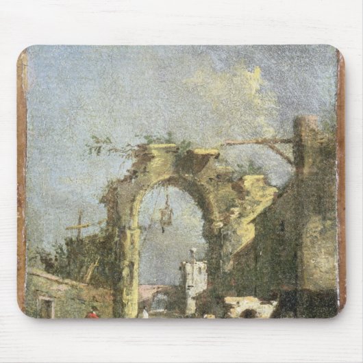 Capriccio -台なし、18世紀 マウスパッド (正面)