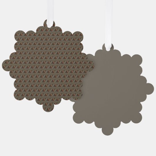 Capricorn オーナメントカード (正面/裏面)