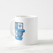 Capricorn Birthday Crest™ for December 22-31 Mug コーヒーマグカップ (正面左)