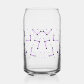 Capricorn Can Glass Zodiac Drinkware ガラス缶 (左)