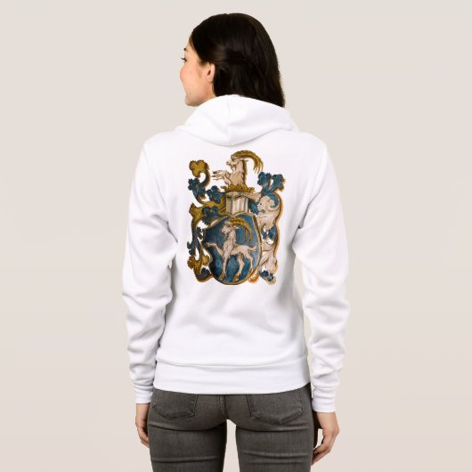 Capricorn Coat of Arms Hoodie Jacket パーカ (裏面フル)