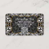 Capricorn Earth Energy Color Palette 名刺 (裏面)