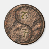 Capricorn & Earth Rat マグネット (正面)