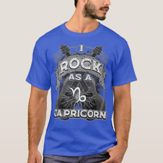 Capricorn Guitar I Rock As A Capricorn Zodiac Sign Tシャツ