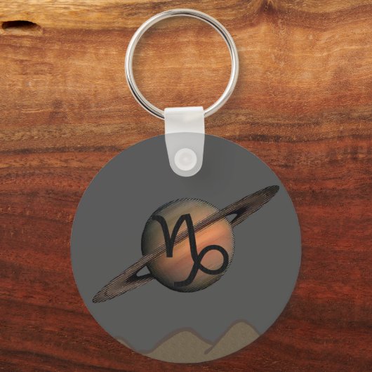 Capricorn Keychain キーホルダー (正面)