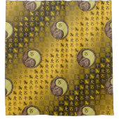 Capricorn & Metal Horse シャワーカーテン (正面)