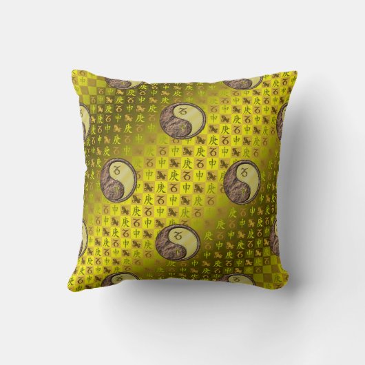 Capricorn & Metal Monkey クッション (裏面)