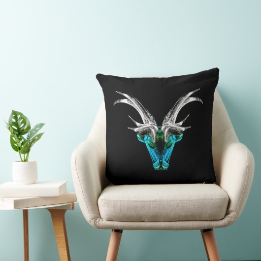 Capricorn – Minimalist Zodiac Decorative Pillow クッション (椅子)