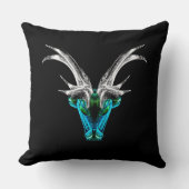 Capricorn – Minimalist Zodiac Decorative Pillow  クッション (正面)