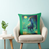 Capricorn the Sea Goat Zodiac Sign クッション (椅子)