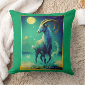 Capricorn the Sea Goat Zodiac Sign クッション (ブランケット)