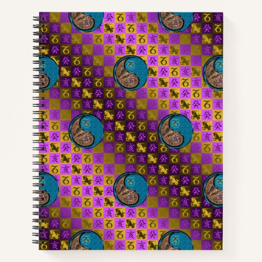 Capricorn & Water Boar ノートブック (正面)