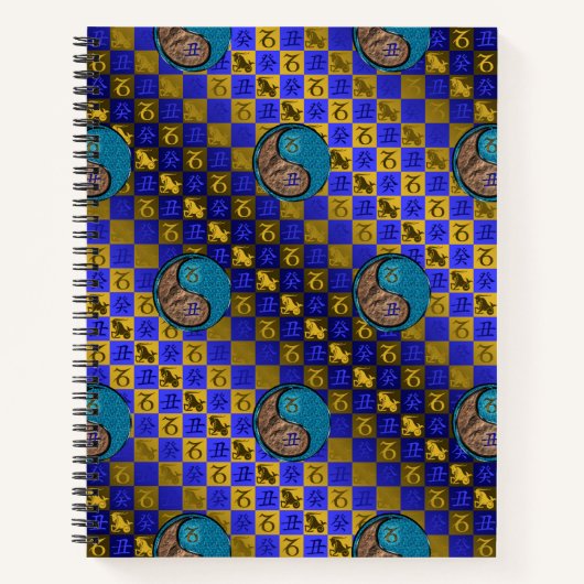 Capricorn & Water Ox ノートブック (正面)