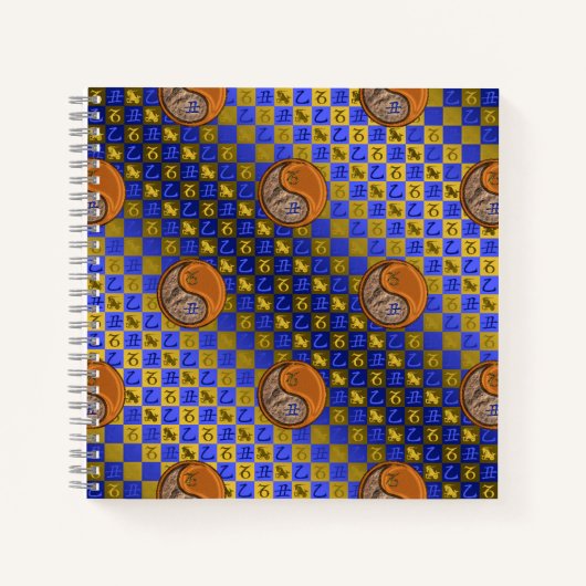 Capricorn & Wood Ox ノートブック (正面)