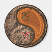 Capricorn & Wood Tiger マグネット (正面)