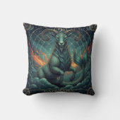 Capricorn Zodiac Celestial クッション (正面)