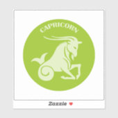 Capricorn, Zodiac Sign, Horoscope, Astrology シール (シート)