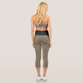 Capris mit hoher Taille カプリレギンス (裏面)