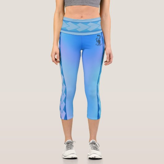 Capris taille haute Amazone カプリレギンス (正面)