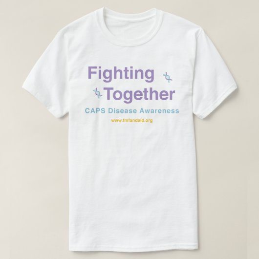 CAPS Fighting Together Tシャツ (デザイン正面)