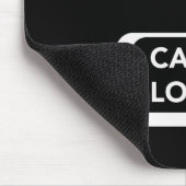 CAPS LOCKを使うな - 面白いマウスパッド マウスパッド (コーナー)