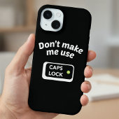 CAPS LOCKキーを使用しない Case-Mate iPhoneケース